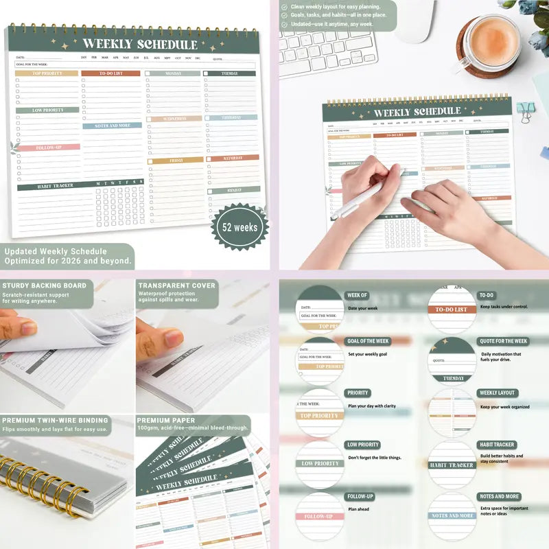 Tereno™ ADHD Cleaning Planner