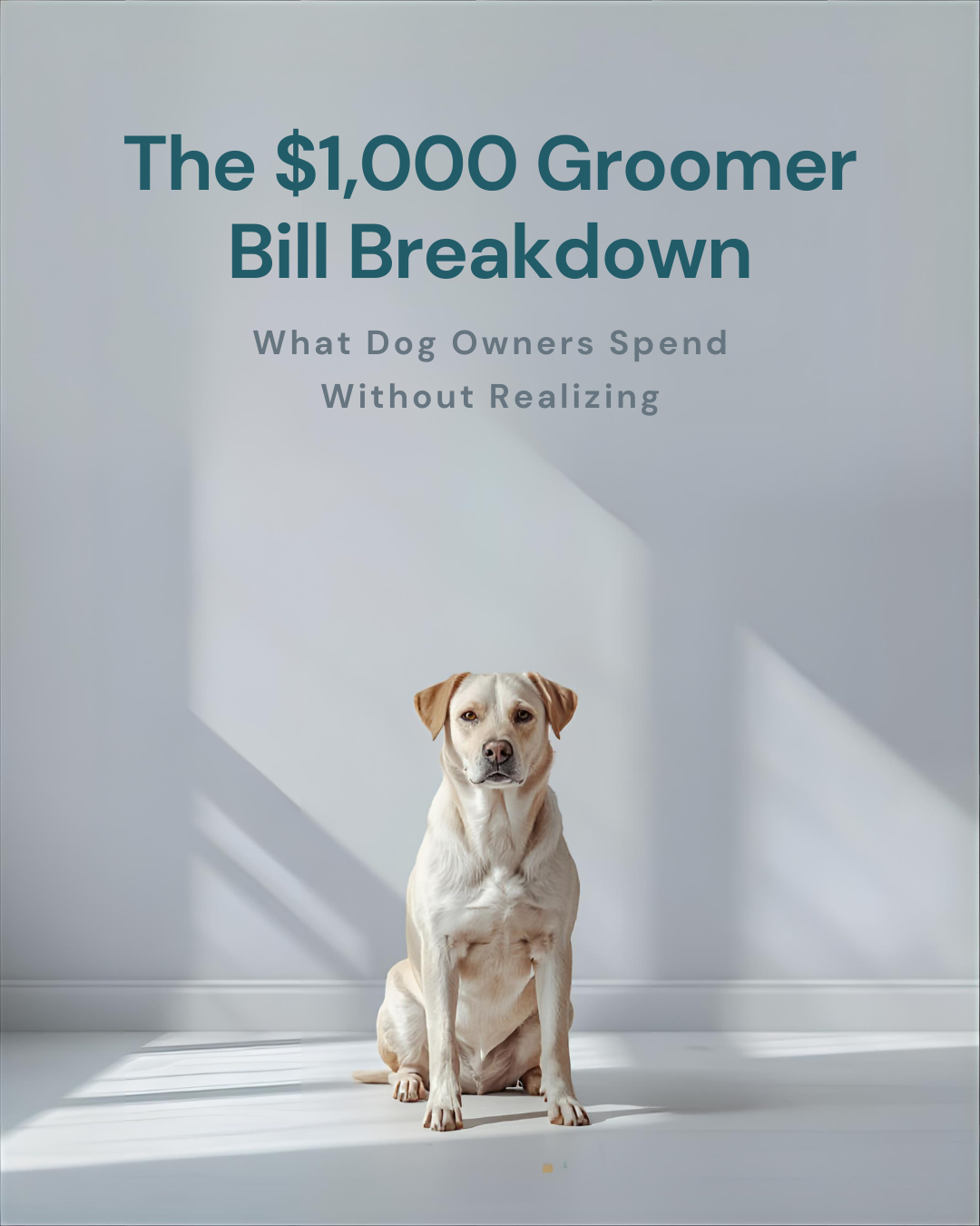 Groomer Cost Breakdown (FREE)