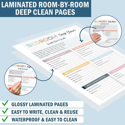 Tereno™ ADHD Cleaning Planner