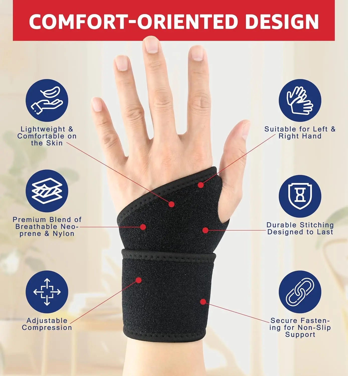 Tereno™ Adjustable Wrist Support Wrap